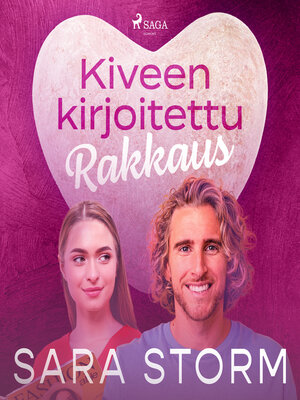 cover image of Kiveen kirjoitettu rakkaus